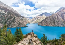 DOLPO SHEY PHOKSUNDO – Lake beneath Kanjiralwa |Trekking in Nepal
